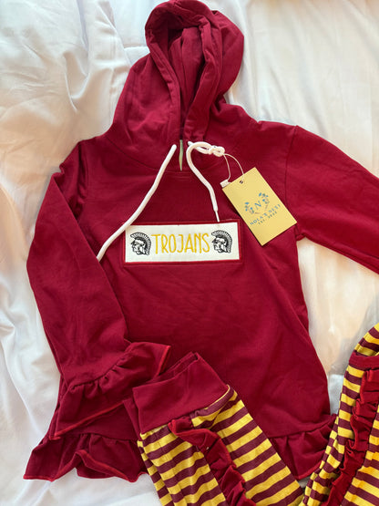 Trojans Girl Jogger Set