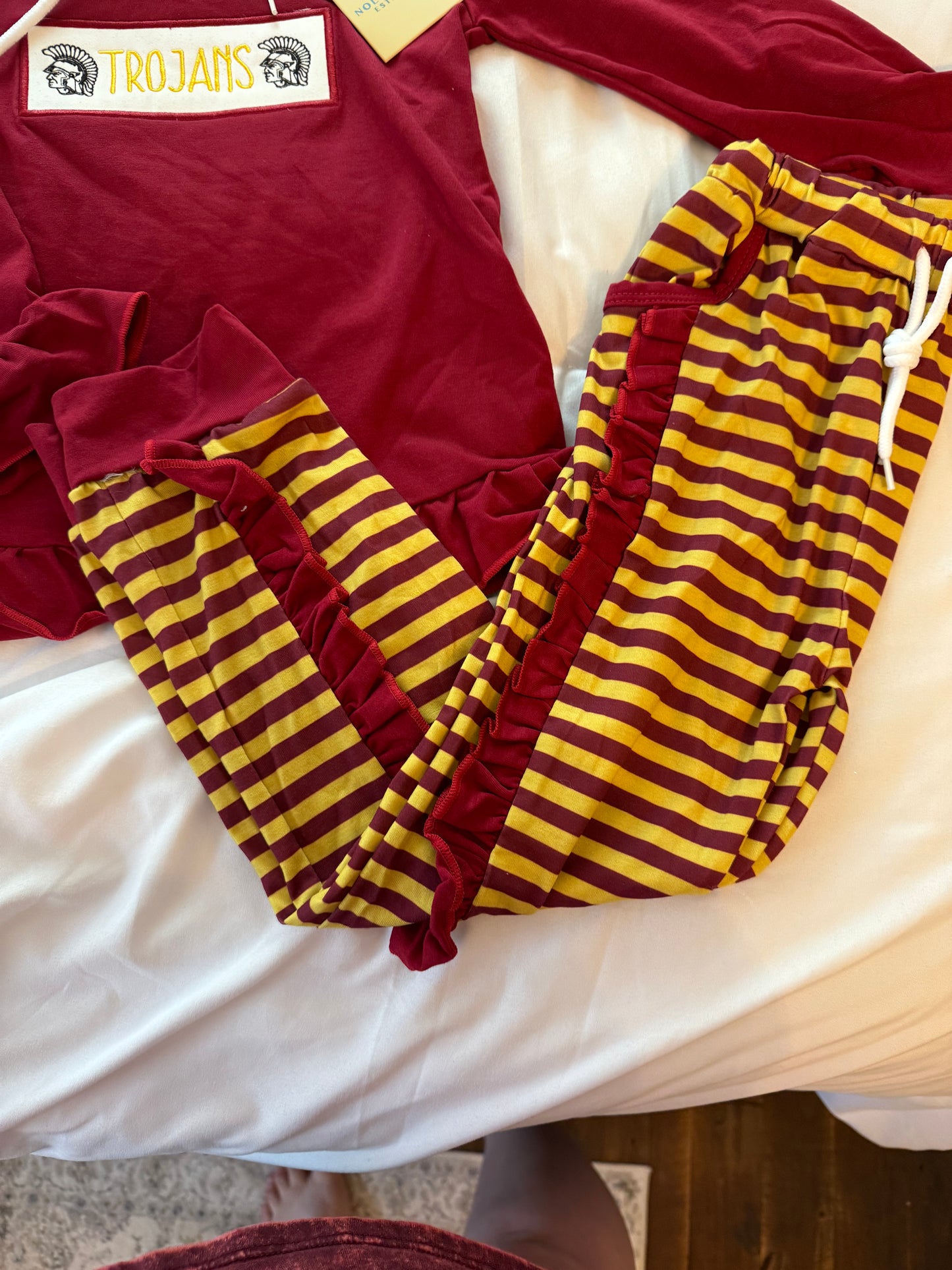 Trojans Girl Jogger Set